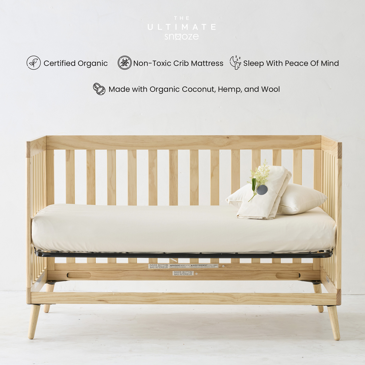 The Snooze Nest - Organic Crib Mattress*